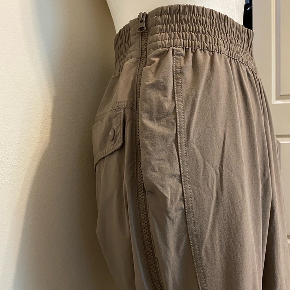 ADIDAS BY STELLA MCCARTNEY| Performance Nylon Track Pants in Simple Brown - Picture 6 of 10